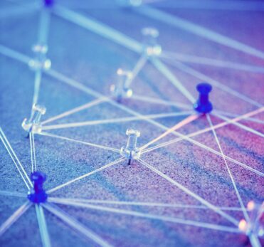 Internet network connecting system simulated