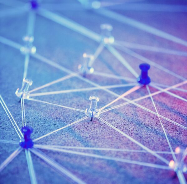 Internet network connecting system simulated